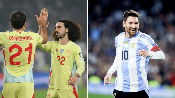 Seleção de Espanha e Argentina se enfrentam na Finalíssima