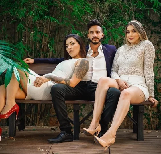 Sanny Rodrigues, Diego Goncalves e Karina Matos Sanny Rodrigues, Diego Goncalves e Karina Matos