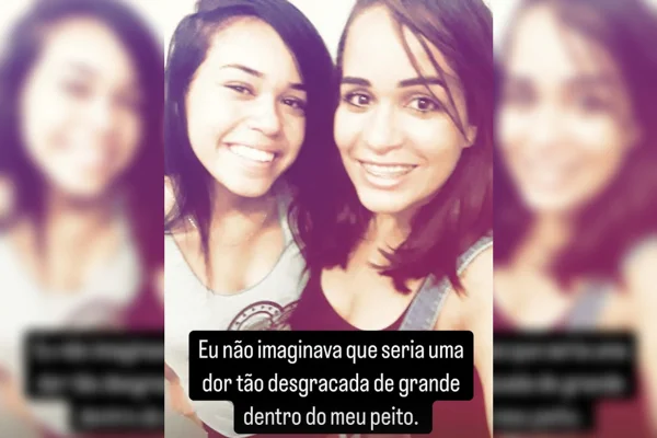Li Lima e a filha Ana Luiza Lima Brito, de 21 anos