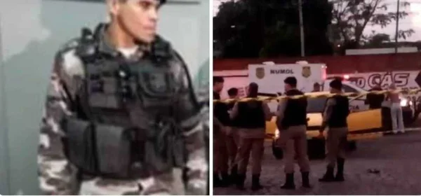 imagem colorida. policial morto após reagir a assalto