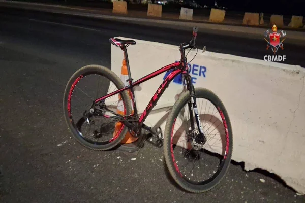 Ciclista ferido BR-020