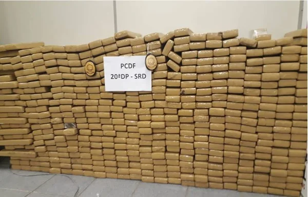 Polícia Civil apreende 750 quilos de maconha estocada fora do DF