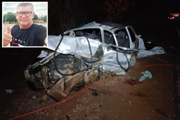 Suplente de vereador morre em acidente de carro na rodovia MT-170