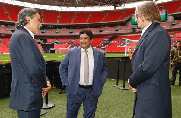 Imagem colorida de Ednaldo Rodrigues em Wembley - Metrópoles