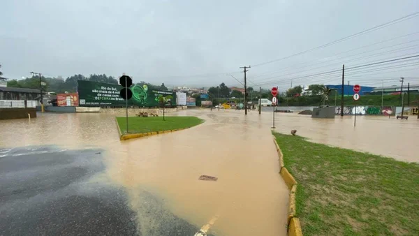 Enchente em Rio do Sul, Santa Catarina