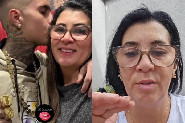 MC Paiva e a mãe