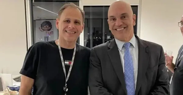 imagem colorida eduardo tagliaferro e alexandre de moraes -- Metrópoles