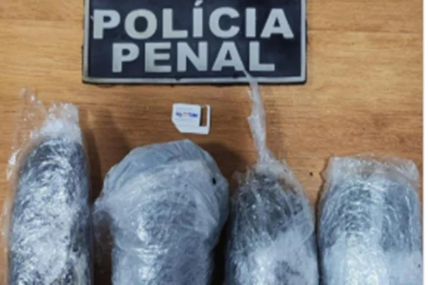 Imagem colorida de materiais apreendidos - Metrópoles