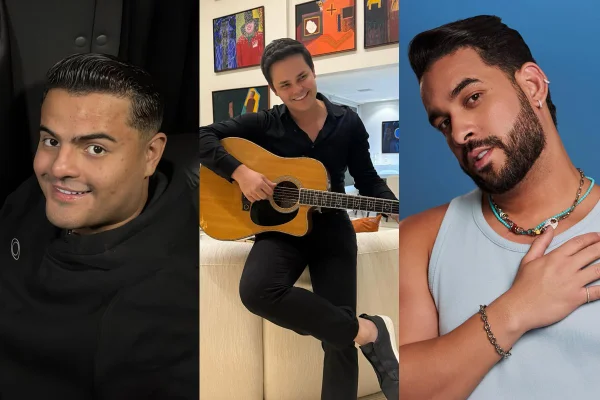 Heitor Costa, Matheus Aleixo e Henry Freitas