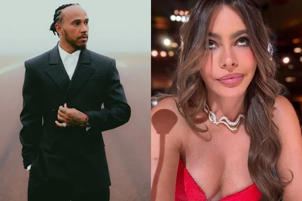 Affair entre Hamilton e Sofia Vergara terminou após atitude do piloto