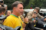 Flávio Bolsonaro na Paulista