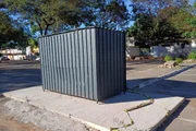Os contêineres seriam usados para comércio