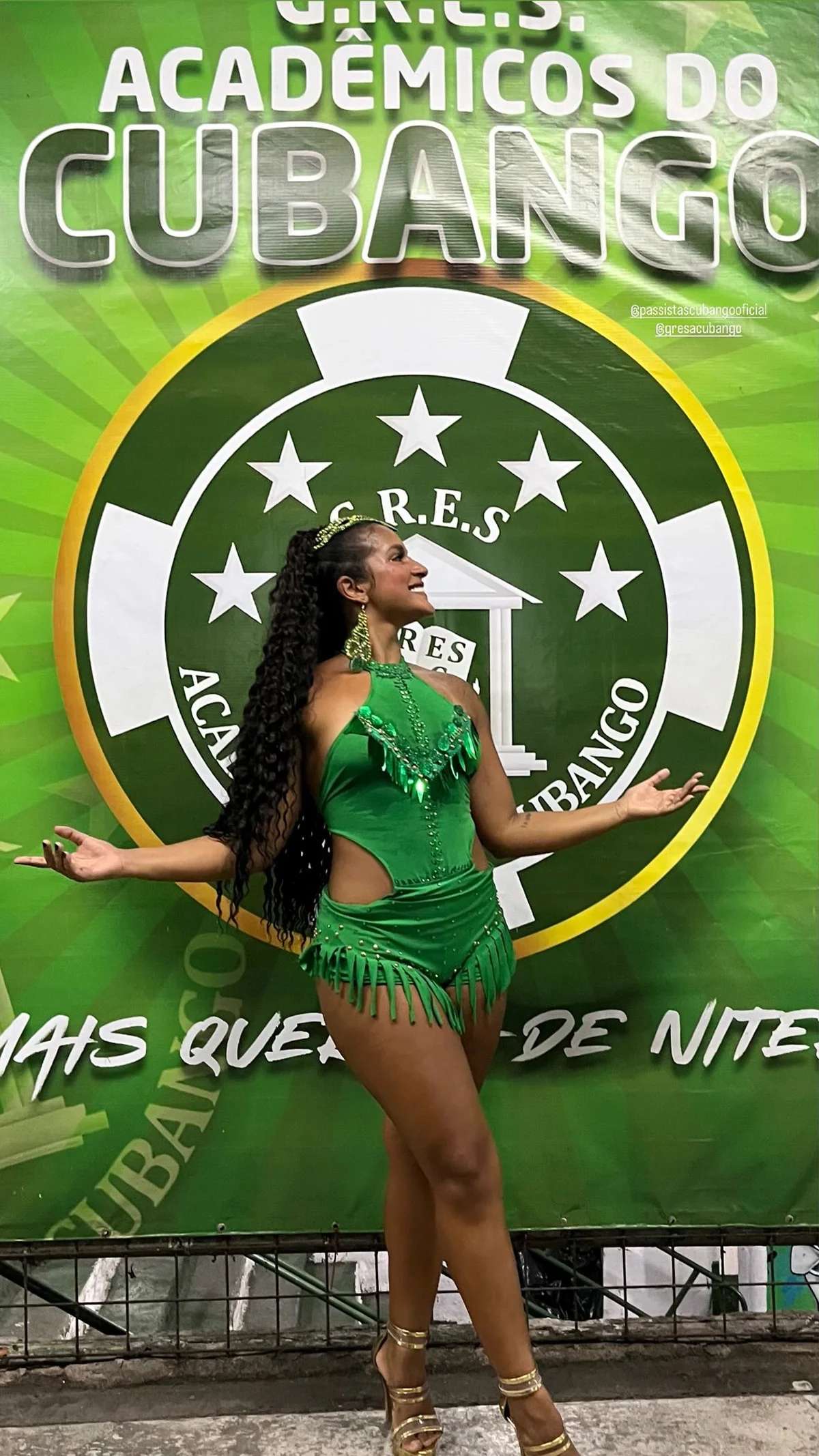 Passista da escola de samba Acadêmicos do Cubango, Marielly Oliveira morreu aos 25 anos Passista da escola de samba Acadêmicos do Cubango, Marielly Oliveira morreu aos 25 anos