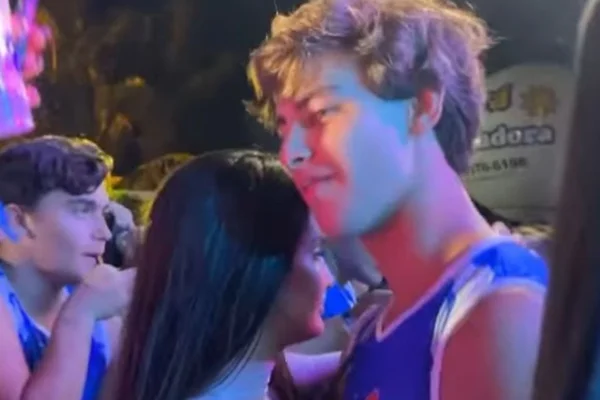 Marina Ferrari e Ricardinho Rego