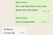 Trechos de conversas entre Meire Pereira e Marcos José Gomes Corrêa Trechos de conversas entre Meire Pereira e Marcos José Gomes Corrêa