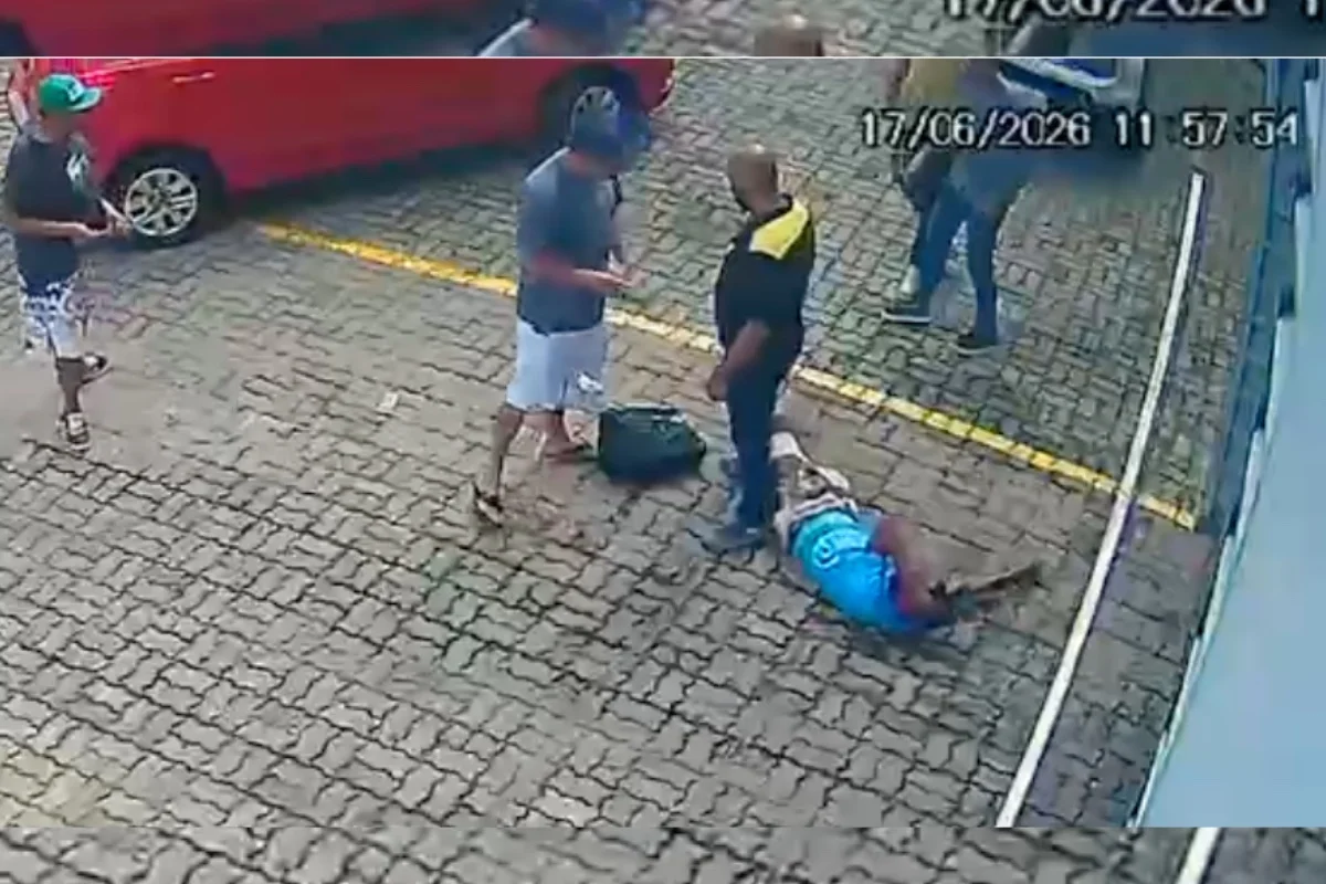 Briga por copo de suco termina em morte com correntes e cadeados no DF Briga por copo de suco termina em morte com correntes e cadeados no DF