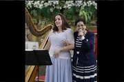 Harpista e a mãe, cantora gospel que morreu Harpista e a mãe, cantora gospel que morreu