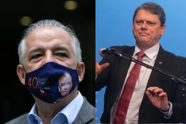 Tarcísio de Freitas e Márcio França