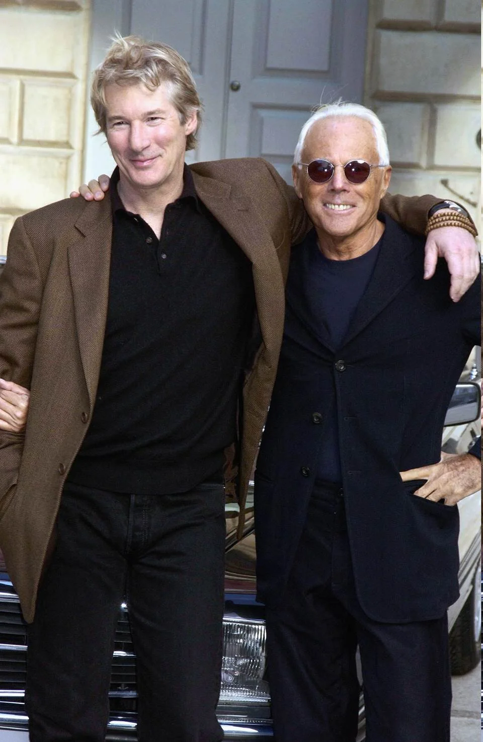 Richard Gere e Giorgio Armani Richard Gere e Giorgio Armani