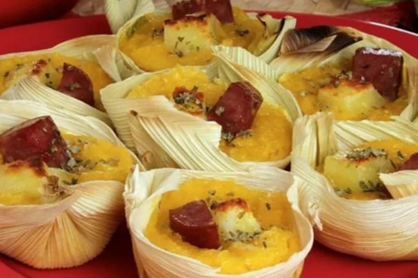 Bolinho de pamonha