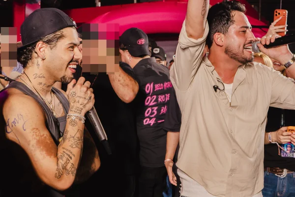 Zé Felipe e Matheus Vargas