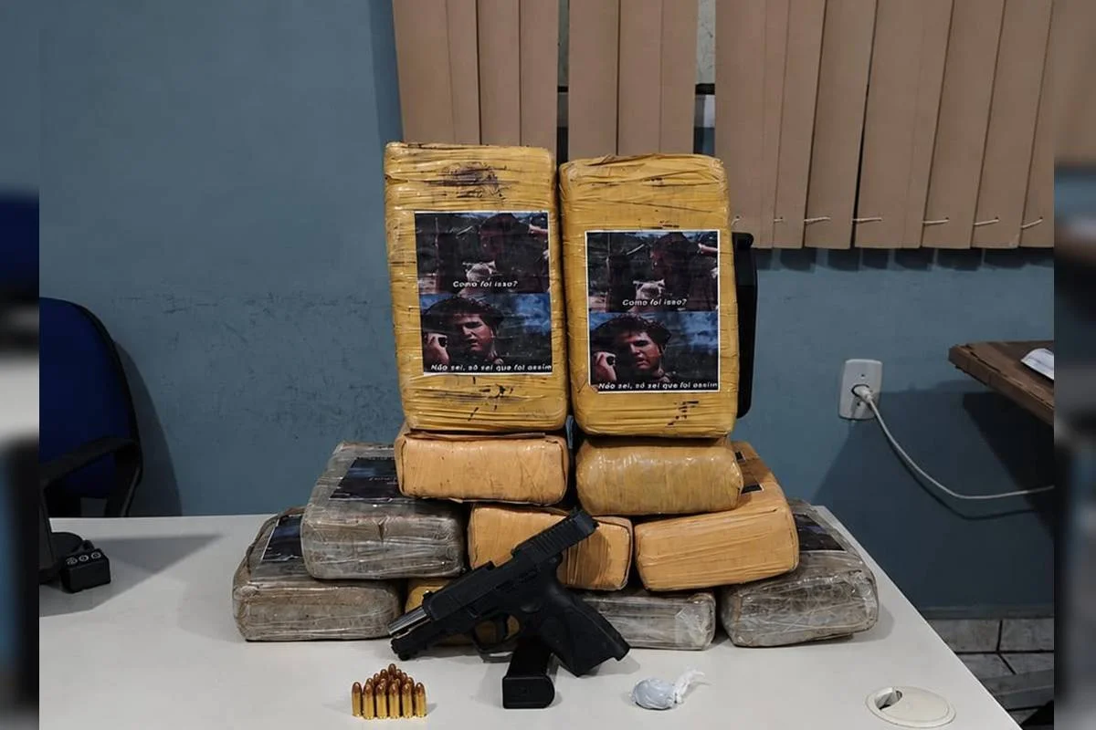 Maconha apreendida em Rondônia estampa cenas do filme O Auto da Compadecida Maconha apreendida em Rondônia estampa cenas do filme O Auto da Compadecida