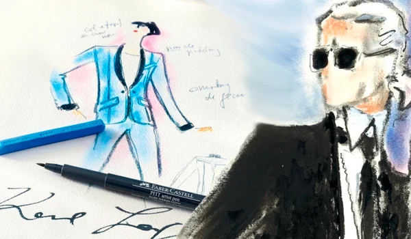 Karl Lagerfeld lança coleção de lápis de cor por R$ 11 mil