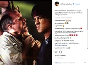 Stallone aproveitou o rumor para dar um recadinho: "Agarre a vida pela garganta!"