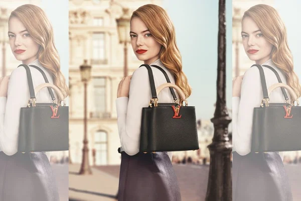 Emma Stone em campanha da Louis Vuitton