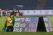 Wanna alcançou a distância de 8.49m