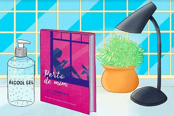 Livro Perto de Mim arte