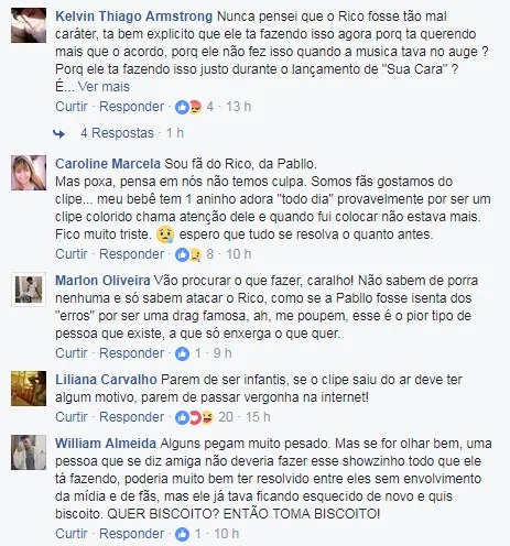 Rico Dalasam sofre ofensas após a música “Todo Dia” ser tirada do ar - imagem 4 Rico Dalasam sofre ofensas após a música “Todo Dia” ser tirada do ar - imagem 4