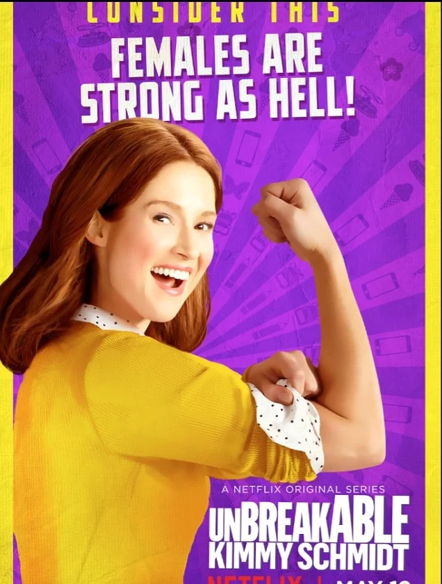 Unbreakable Kimmy Schmidt. 3ª temporada. Disponível a partir de 19/5 Unbreakable Kimmy Schmidt. 3ª temporada. Disponível a partir de 19/5