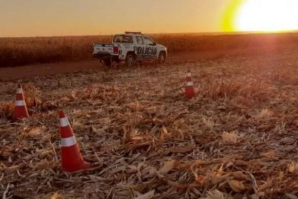ossada encontrada em lavoura em perolândia, no sudoeste goiano