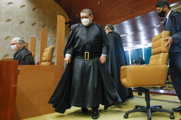 Ministro stf Kassio nunes plenario da corte