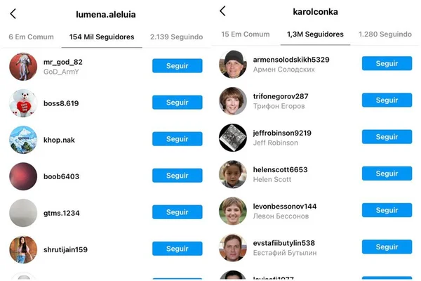 Fãs do BBB21 acusam Karol Conká e Lumena de comprarem seguidores