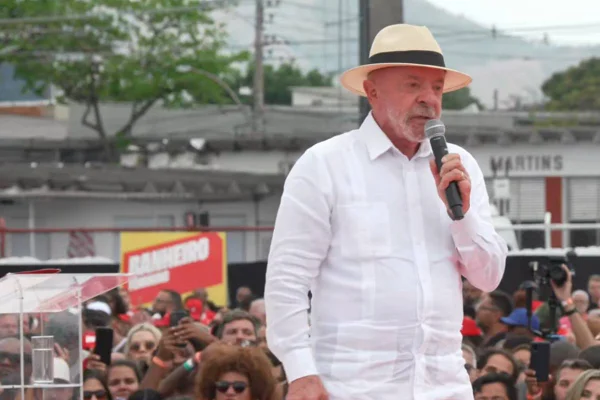 Presidente Lula em ato no Rio de Janeiro