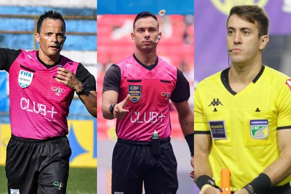 Em alta: árbitros do DF estão escalados para jogos da elite nacional