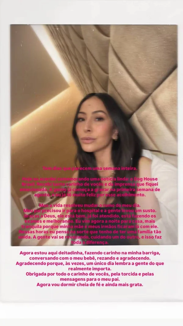 Sabrina Sato revela novo susto com a saúde do pai e faz desabafo - destaque galeria