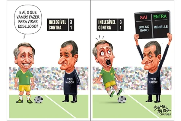 Charge do Amarildo