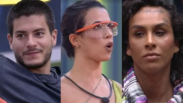 Paredão entre Arthur, Larissa e Lina