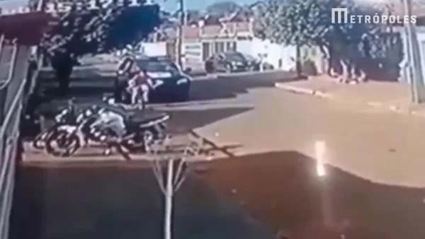 Ciclista atropelado PM Quirinópolis Goiás