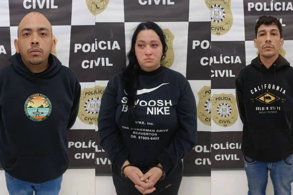 Trio que aplicava “golpe do nude” no DF é preso no Rio Grande do Sul