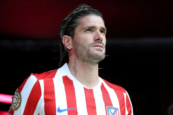Foto colorida de Rodrigo de Paul, do atlético de madrid - Metrópoles