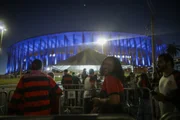 Torcedores chegam animados para Olimpia x Flamengo no Mané Garrincha - imagem 5
