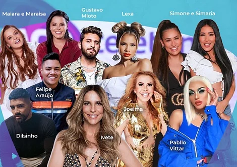 Artistas que vão participar do Teleton 2021
