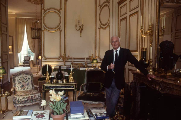 Retrato de Hubert de Givenchy