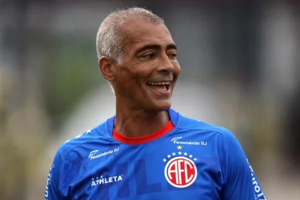 Foto do ex-jogador Romário