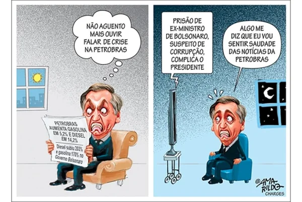 Charge do Amarildo