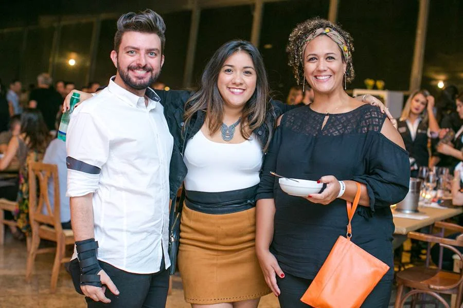 Felipe Carvalho, Andressa Furtado e Gabriela de Almeida Felipe Carvalho, Andressa Furtado e Gabriela de Almeida